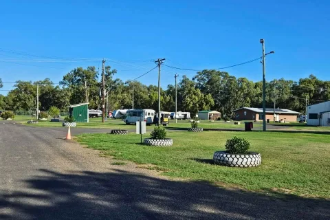 View of Moree Showgrounds